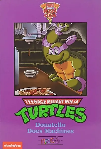TEENAGE MUTANT NINJA TURTLES (CARTOON) ACTION FIGURE ULTIMATE DONATELLO VHS 18 CM
